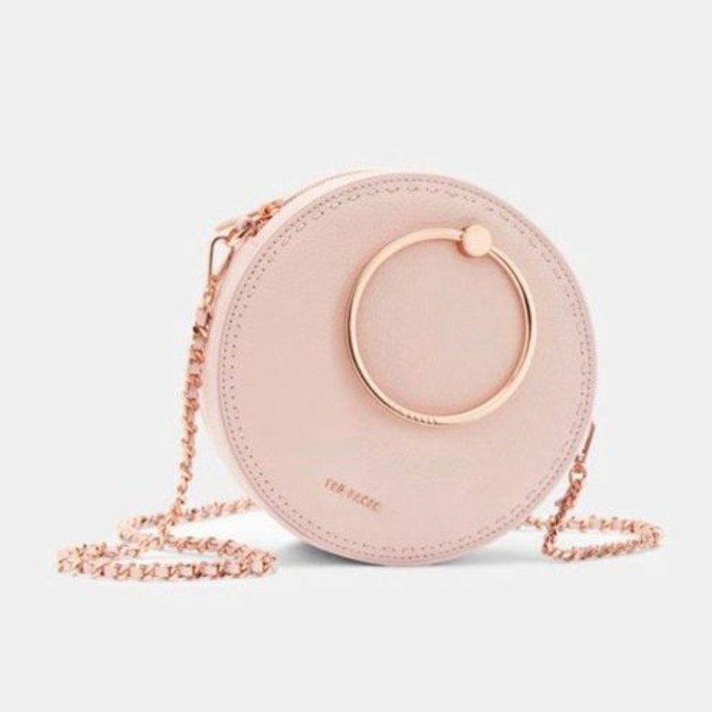 Ted Baker London Maddie Circle Leather Crossbody Bag NWT